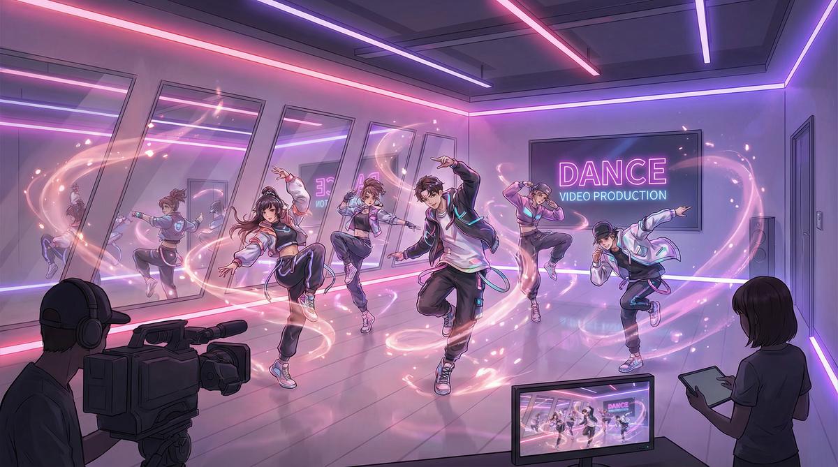 猎奇舞蹈视频拍摄现场